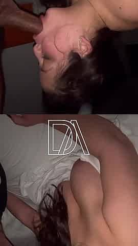 Woke up My Roommate for Late Night Cream Pie - Doggystyle (pov)