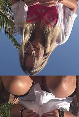 Thick Blonde MILF Does Not Allow a Single Drop of Cum to Fall
