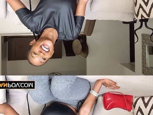 Real Constricted Ebony Honey Vagina Railed POV Coarse Missionary By Large White Dong
