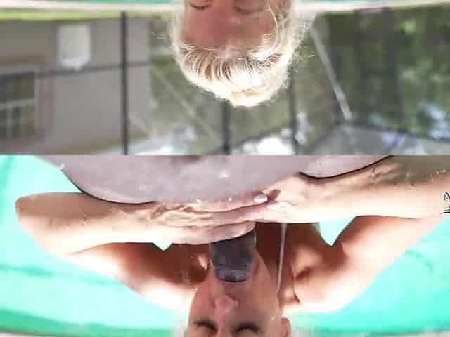 Poolside mother I'd like to fuck gets WAY Juicy
