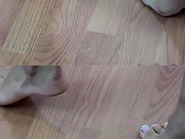 Cayenne Klein blond foot fetish riding cock