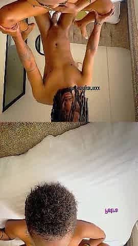 This babe Likes the Smack of a Large Ebony Ramrod Roughing Her up
