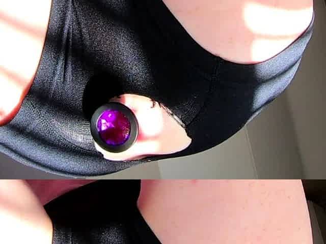 Butt Plug Close-Up: No Hands Removal