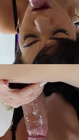 Massage before eating my girlfriend's hairy pussy