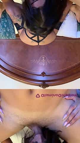 Glamino Part 2 Princess Jas Fucks in Sexy Lingerie