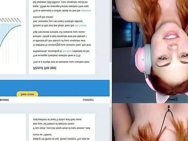 Amateur redhead Russian teen