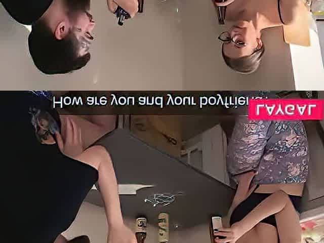 Big-Tit Russian Teen Gives Blowjob and Receives Anal from Neighbor