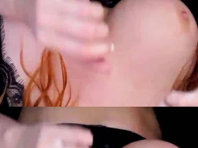 Horny amateur couple close up anal on webcam