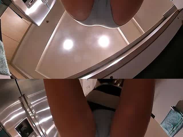 My GoPro recorded how I screw the hottest Oriental booty when I go to check her drain