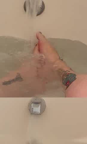 Playing in the Water with My Feet