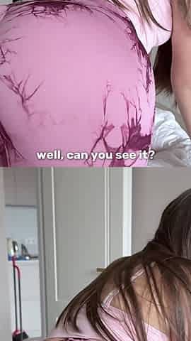 Fit Stepsis Show Me Her New Leggings but There Was a Hole on Her Ass and I Ripped Them for Fuck Her