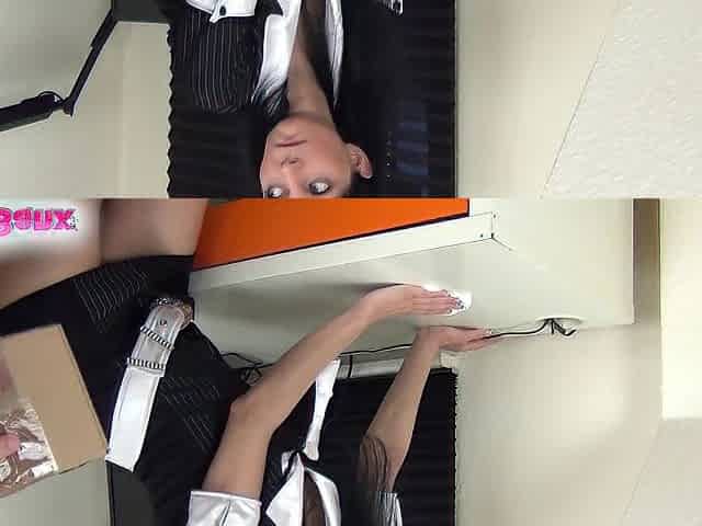 Inseminated! Office Screw with postman