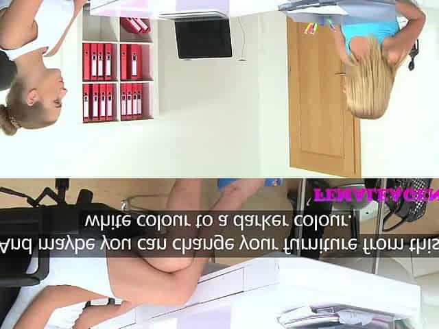 FemaleAgent Agent licks internal designers twat
