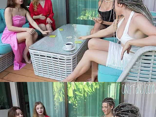 Sweetie Fox, Diana Rider, Anastangel, Loly Lips Seduce The Villa Staff v.1