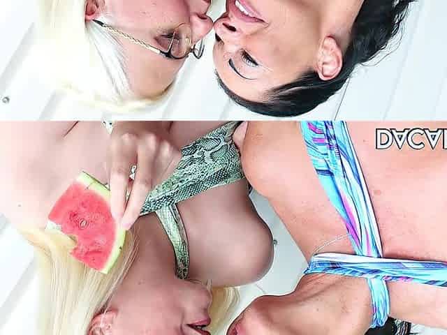 DaCada and Marie Skyler having outdoor joy!