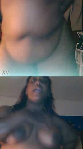 Black mama going wild