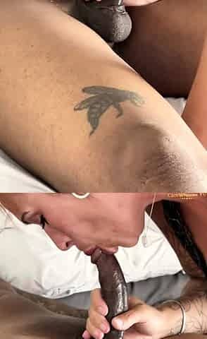POV blowjob and anal for a big cock