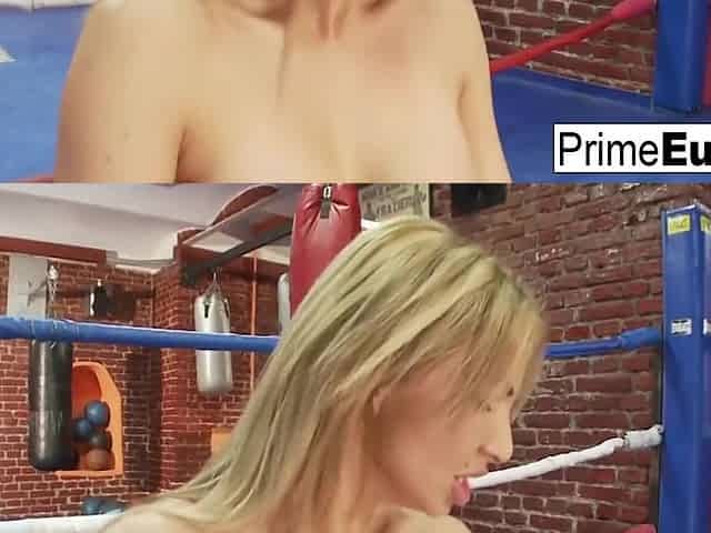 Blonde Fucks Her Horny Boxing Coach