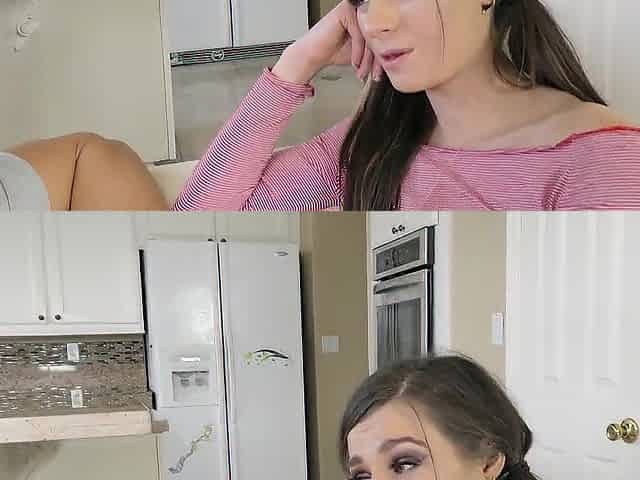 Teen Chick Avery Moon Is Thin and Taut