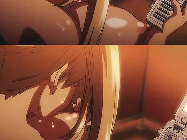 Blond with Massive Boobs Likes to Get Her Nipps Sucked and Have a Expression Ahegao