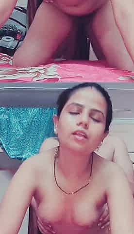 Indian with Nice Dangling Tits When Fucked