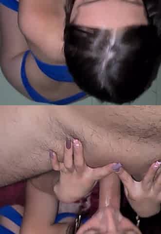 mi hijastra me la chupa hasta quedarse con mi leche parte two (POV HD)