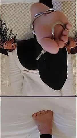 darkshine commands deepthroat on slick anklet thrusts
