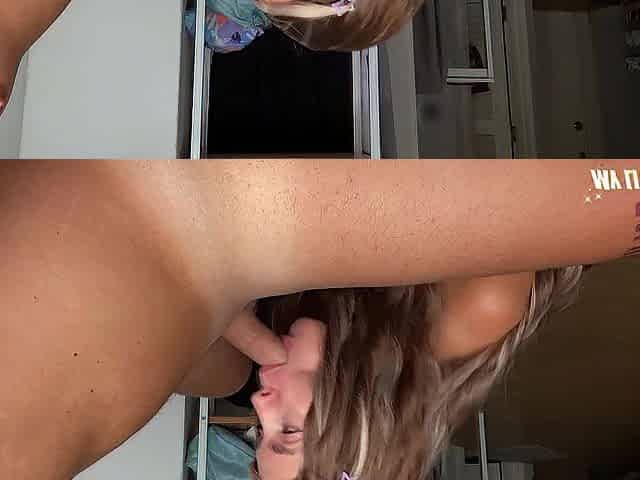 Nobody Expected That Shy College Cutie Likes Swallowing Cum So Much
