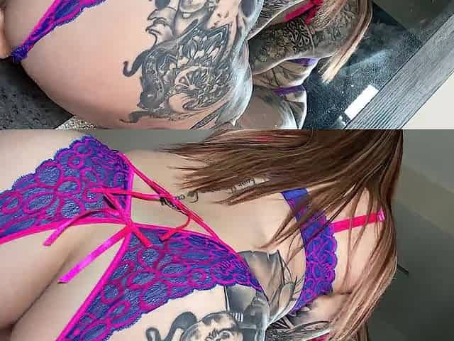 Squirting in Pants Mirror Front View