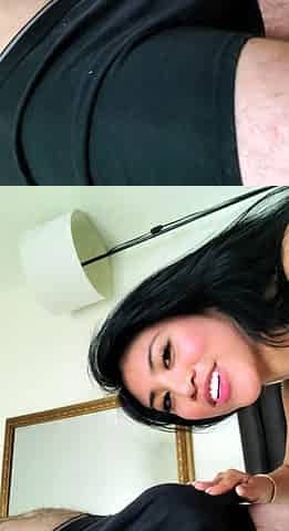 Amateur milf doing a blowjob ending in a facial