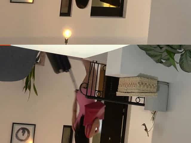 MARRIED LATINA neighbor got on her knees