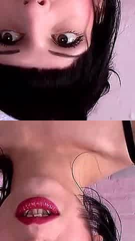 First a Dildo Then a Big Cock Inside the Pussy for Young Brunette with Piercing