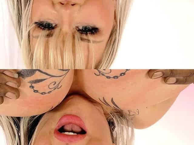 busty blonde babe natural boobs big breasted babe di