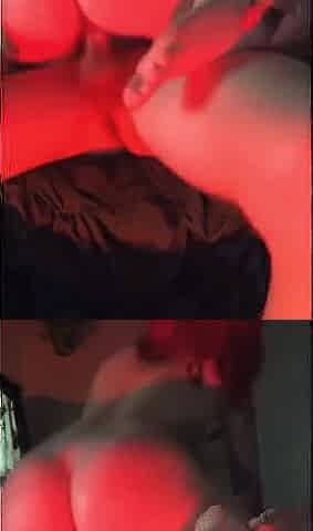 Riding giant knob twerking