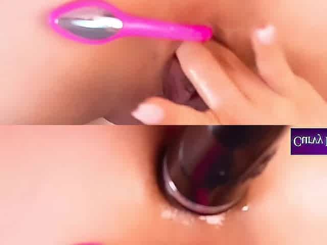 ANAL FINGERS DRIVE HER WILD RELEASE FAST