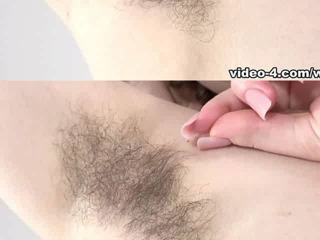Maja Aguilar strips naked in her bedroom - WeAreHairy