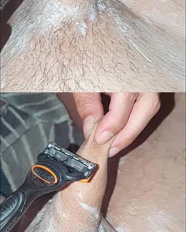 My Stepsister Shaves a Penis for the First Time