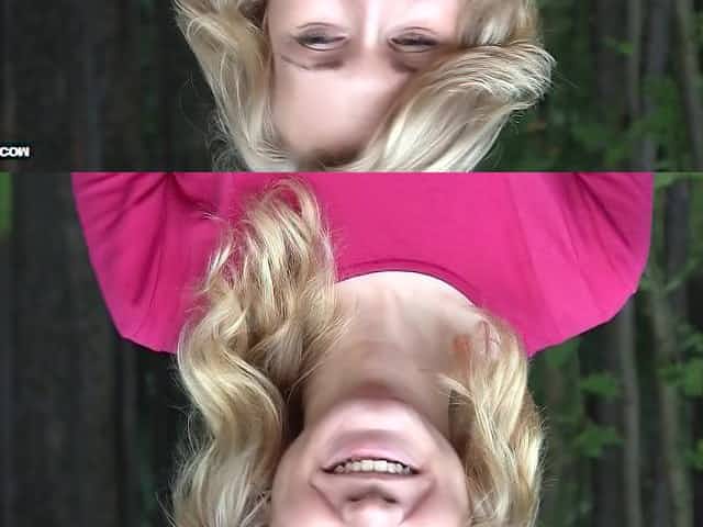 Blond bombshell in a nasty intercourse with a stranger video