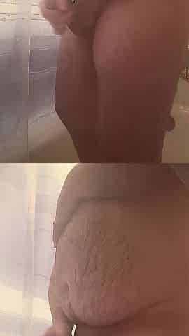 Wonderful time in the shower