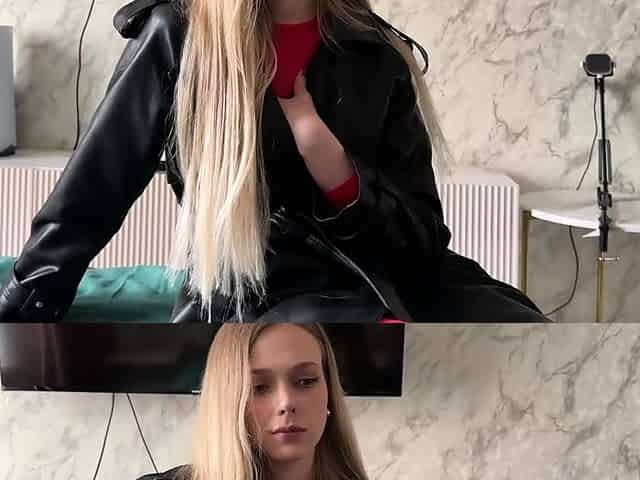 Horny Busty Blonde Neighbour Teen Locked Out Gets Screwed