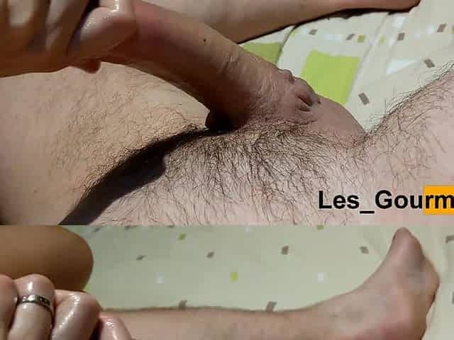 Handjob with Oil