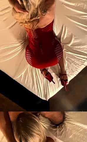 Horny blonde wife crystal fucked hardcore in pov