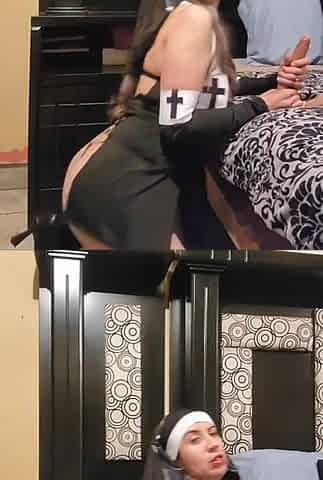 Wench Mexican nun That babe likes to ride her dildos in the booty and have intensive orgasms