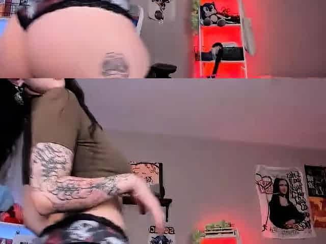 Hottest brunette solo webcam masturbation 2