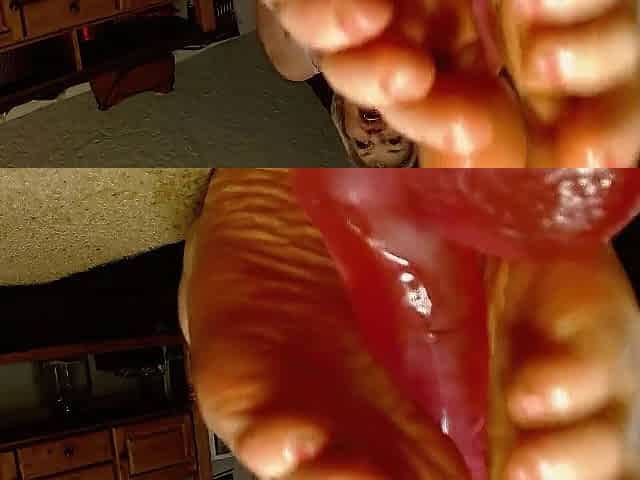 1417 Oiled My Hot Aged Feet to Practise Footie Skills