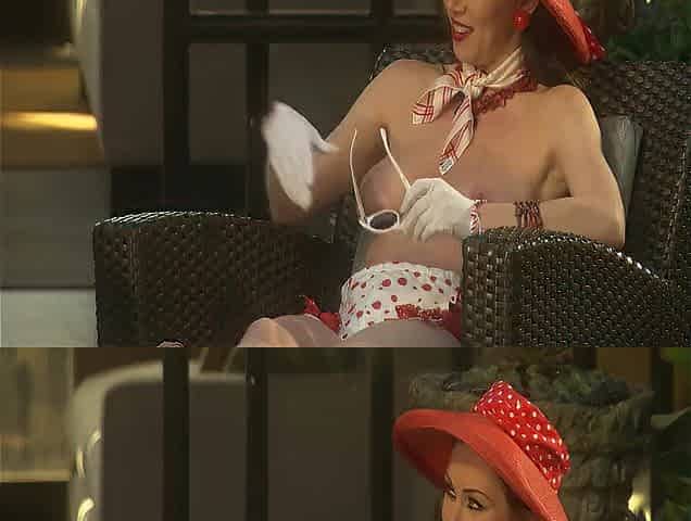 Curvy Brunette hair Gets Drilled by the Waiter's Large Dong