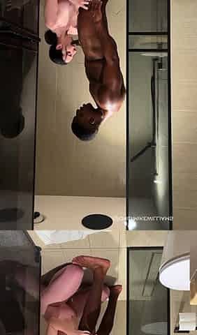 Violet Grey BBC Creampie With Mike Williams