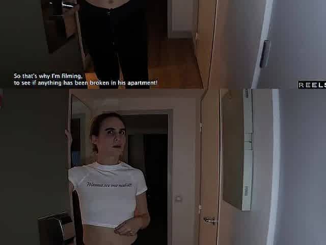 Belgian tenant with a consummate butt gets pounded in her apartment to avoid eviction!!!