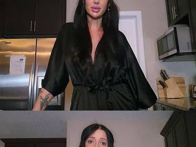 Amateur webcam brunette loves sucking on some fat cock