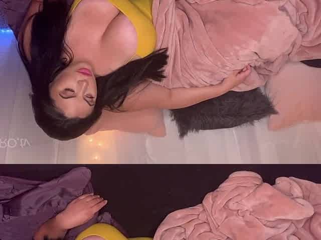 Curvy busty girl hot video